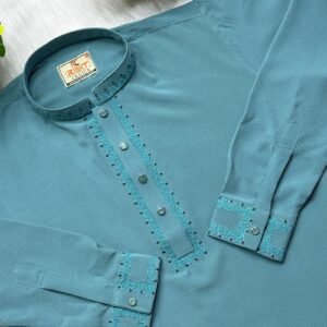 চায়না মাইক্রো স্টিজ জাফরান পাঞ্জাবি 1