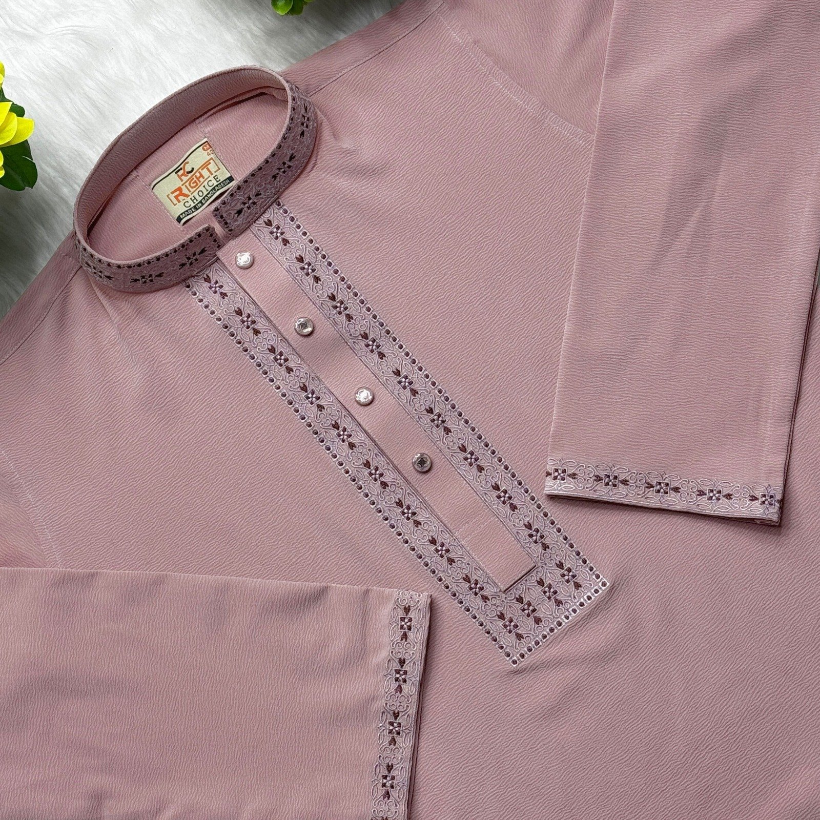 চায়না মাইক্রো স্টিজ ভাংচুর কটন পাঞ্জাবি 14