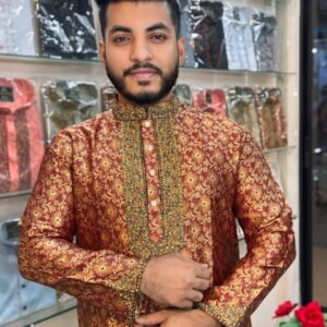 লাক্সারি কাতান পার্টি পাঞ্জাবি M